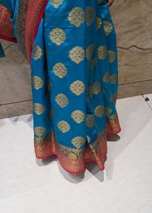 Beautiful Heavy New Saree In Banarasi Silk