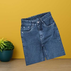 women Dark Blue Straight Jeans size 24 (O-48)