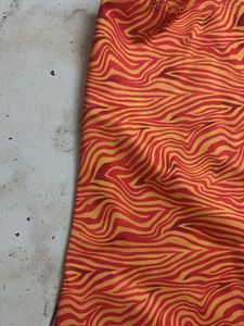 Orange Patterned Dress