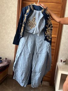 Elegant Blue Kurta Set