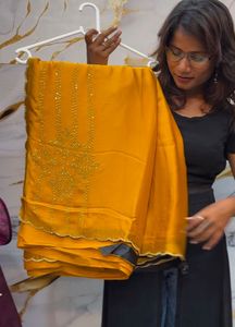 Heavy Party Wear Saree
