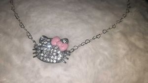 Authentic Sanrio Hello Kitty Crystal Y2k Necklace