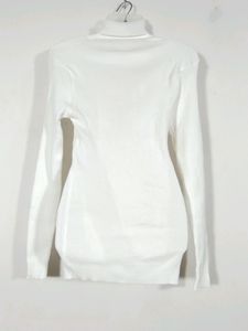 White High Neck Dress (Women)