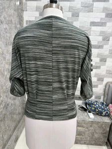 Striped Dolman Sleeve Top