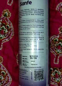 Sanfe Dead Skin &amp; Callus Remover Spray