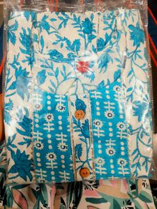 (New)Floral Kurta Co Ord