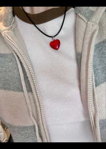 Red Heart Pendant Necklaces