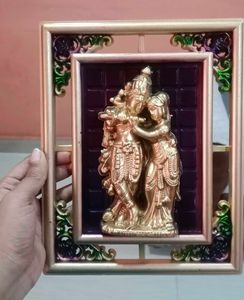 Radha Krishna Wall Frame💜