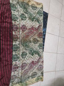 Striped Cotton Silk Saree