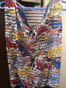Printed Cowl Neck Dress☄️