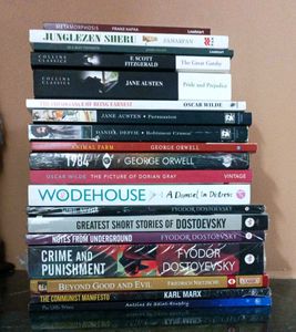 Classic Literature 19 Books Collection