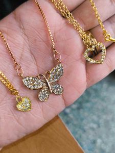 Gold Charm Necklace(1 Pc- 99/-)