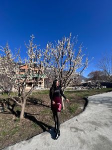 Floral Embroidered Skirt