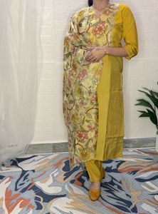 Floral Print Kurta Set