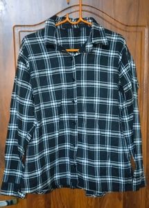 Black And White Checkered Shirt