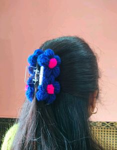 Flower Hair Claw Clips