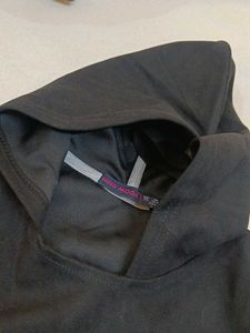 Black T-Shirt hoodie