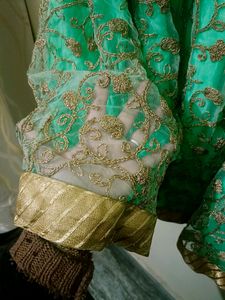 Mint Green Sharara Pants