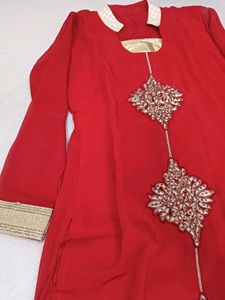 Festive Red Kurta