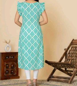 Green Patterned Dress