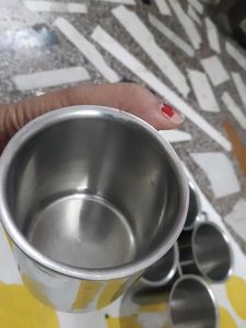 Steel Cups Set