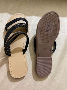 H&amp;m Black Sandal