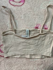 H&amp;M Peach Crop Top