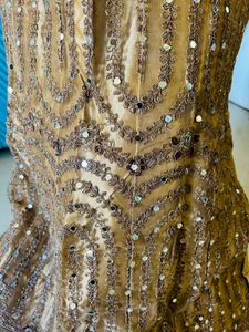 Semi Stitched Bridal Party Lehenga