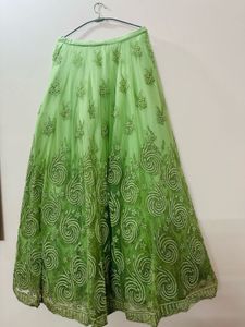 Crop Top With Skirt