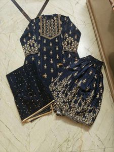 Sharara With Dupatta N Shirt