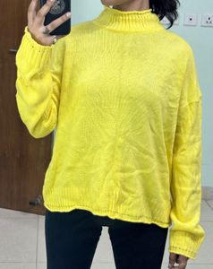 Yellow Pullover Sweater