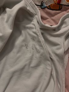 White Sleeveless Bodysuit