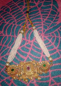 Gold Tone Dangle Earring, Bangles,Chocker Set