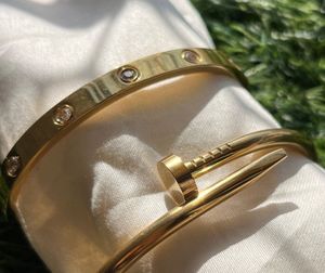 Nail And Band Bracelet (Stack Of Two)🎀🎀