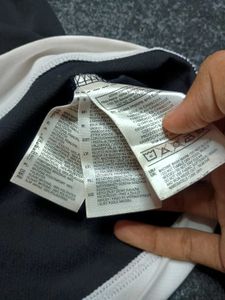 Adidas Black &amp; White Climalite T-Shirt Jersey