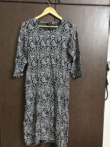 Floral Print Kurta