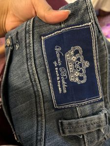 Hot Y2k Capri Denim Pants