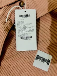 Size Xl Corduroy Two-Piece Cord Set