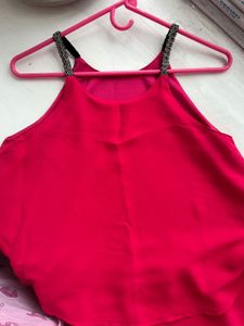 Fuchsia Pink Tank Top