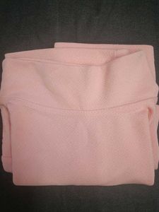 Peach Pinkish Turtle Neck Top
