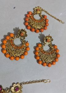 Earrings Mangtika Set Combo