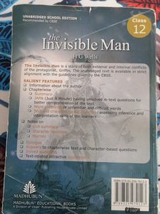 The Invisible Man By Hg Wells Book