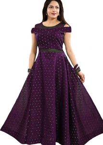 Long Dress With Fancy Sleeves