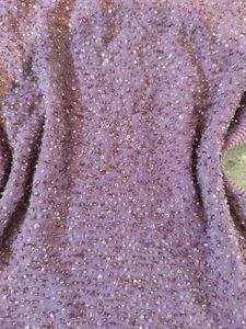 Purple Y2k Beaded Cami Top