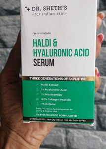 Dr Sheths HALDI HYALURONIC ACID SERUM