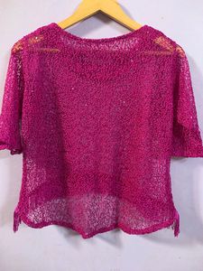 Net Top Pink