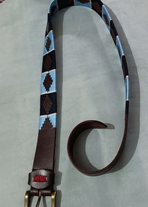 Mens Premium Hand-Stitched Leather Belt