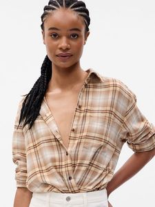 H&amp;M 90’s Vintage Check Shirt For Women