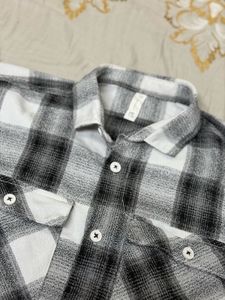 BLACK & WHITE CHECKS SHIRT