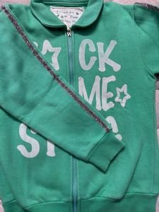 Cute Green Kids&#39; Sweatshirt